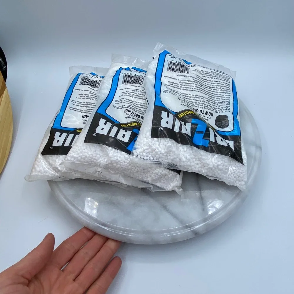 Dri-Z-Air‎ 13oz Dehumidifier Refill Crystals 3 Pack Moisture Absorber Storage